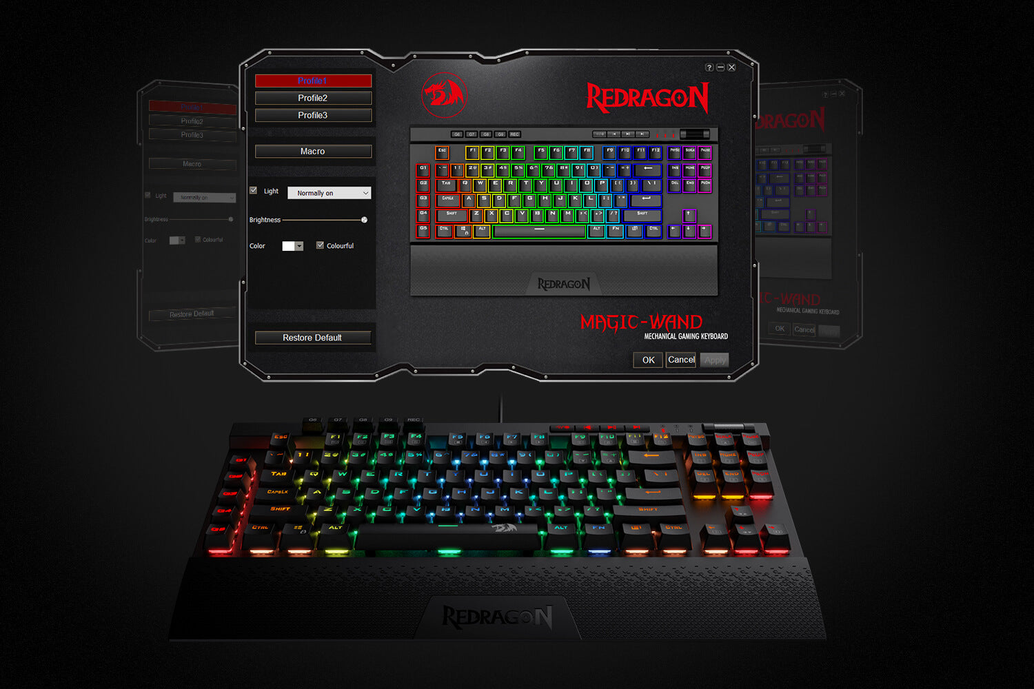 redragon k587 magic-wand software