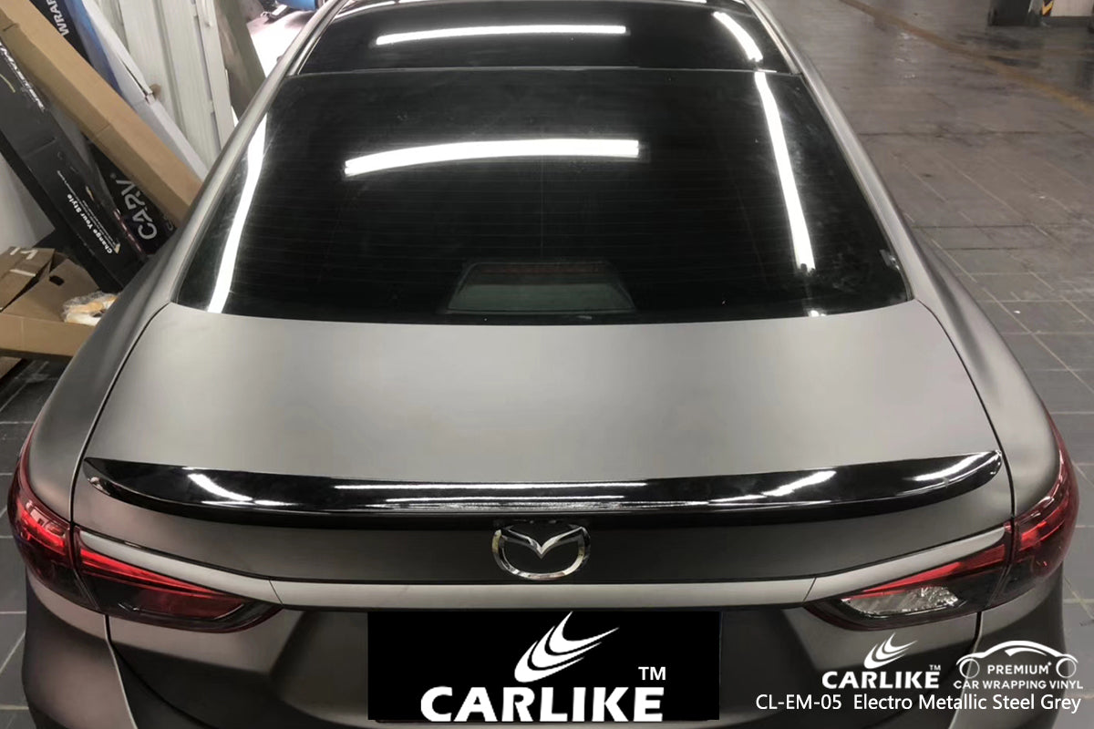 CARLIKE CL-EM-05 steel grey matte electro metallic vinyl wrapping car Adana Turkey