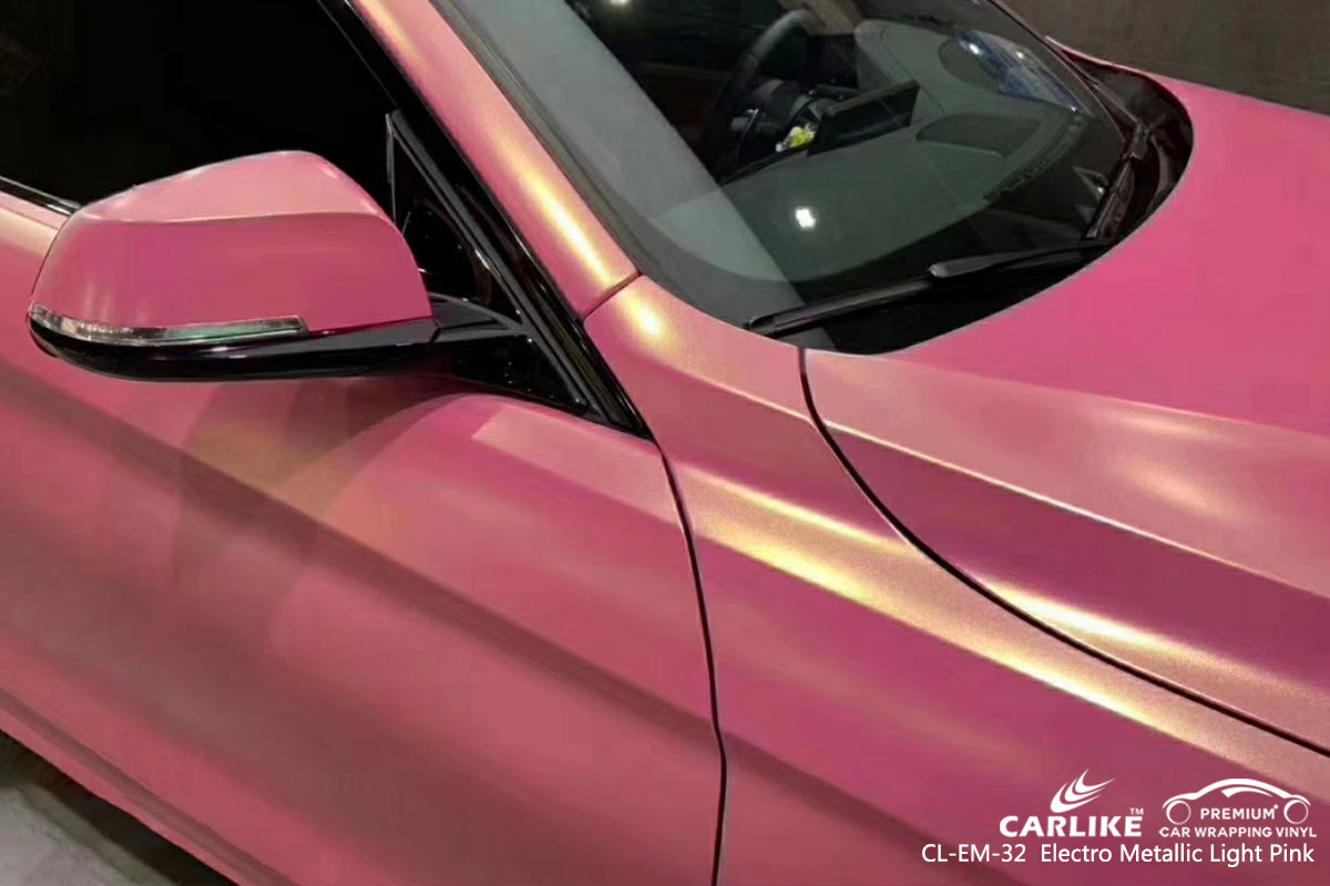 CARLIKE CL-EM-32 light pink matte electro metallic car vinyl wraps Bursa Turkey