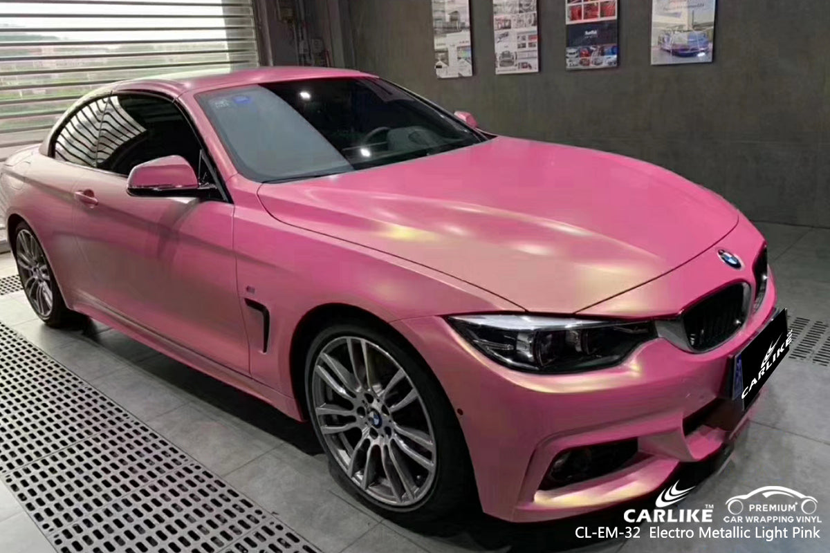 CARLIKE CL-EM-32 light pink matte electro metallic car vinyl wraps Bursa Turkey