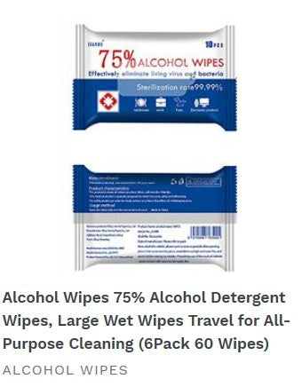 Science! How to use 75% alcohol and 84 disinfectant