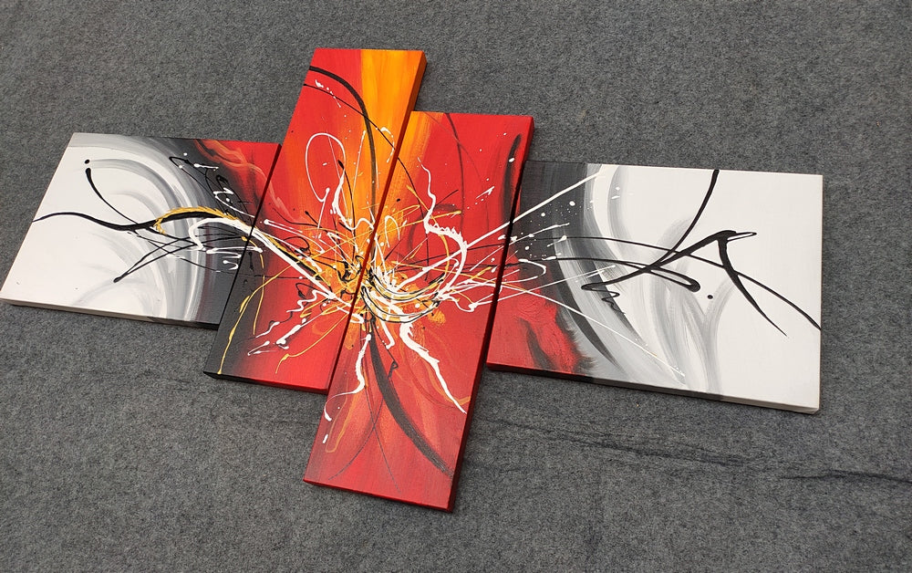 Acrylic Painting Abstract, Modern Paintings, Contemporary Wall Art, Paintings for Living Room