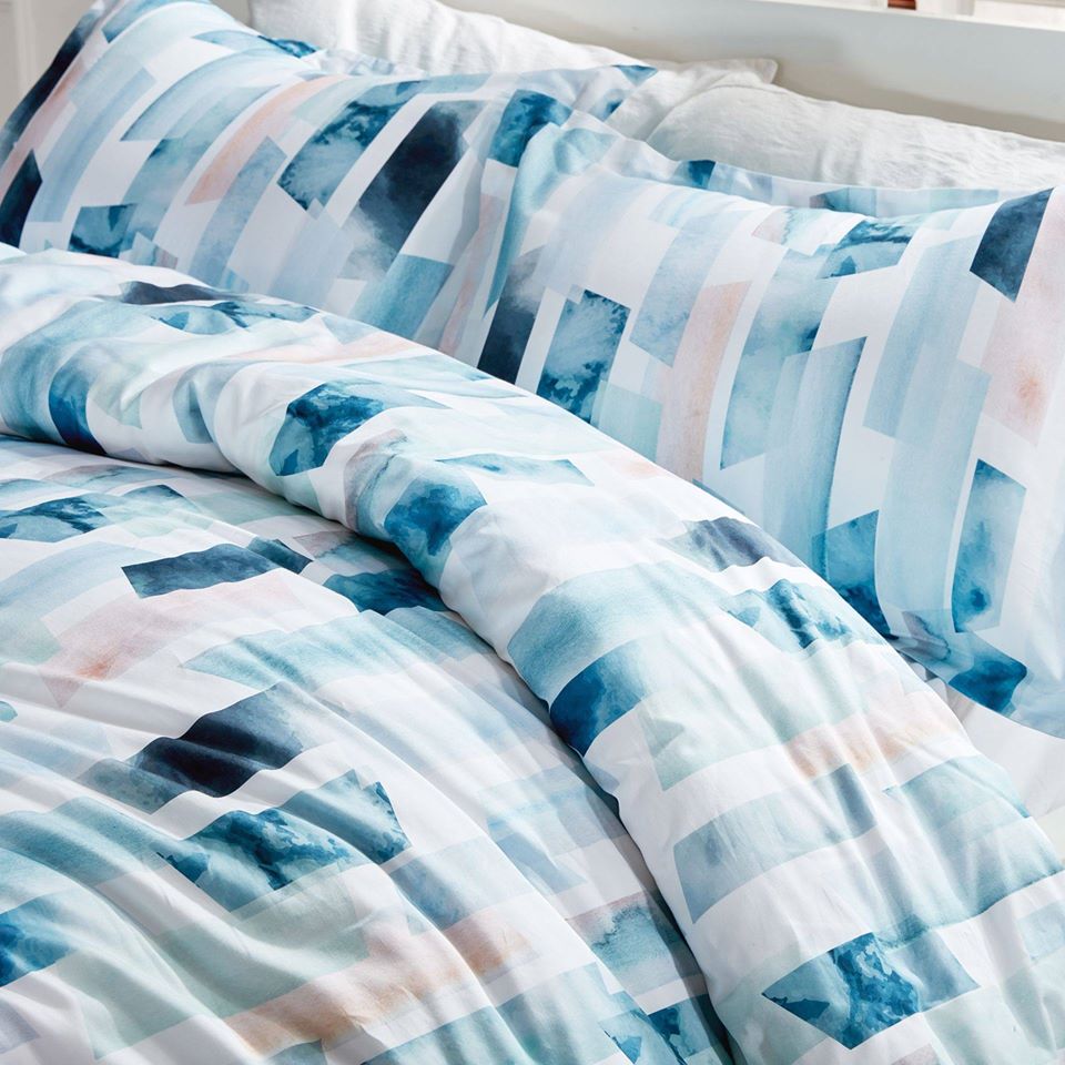 SleepZone,SleepBetter,Bedding,LetsDream,Cotton,Cottonnest,Pure,Love,Soft,Blue,NewComfort,HomeImprovement,DigitalPrintedBedding
