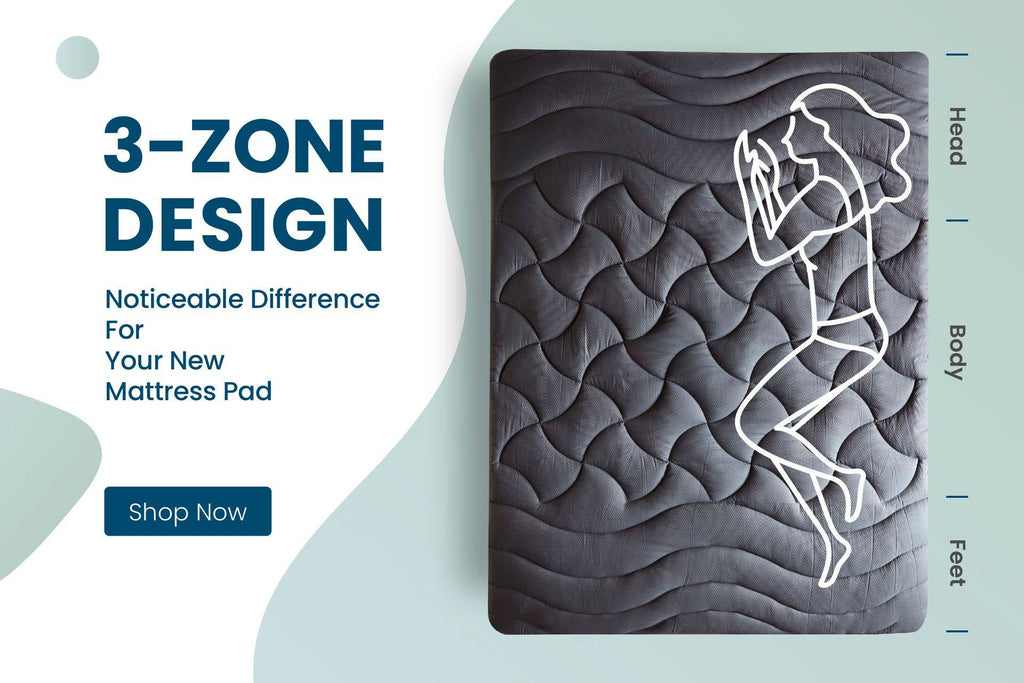 SleepZone,SleepBetter,Bedding,MattressPad