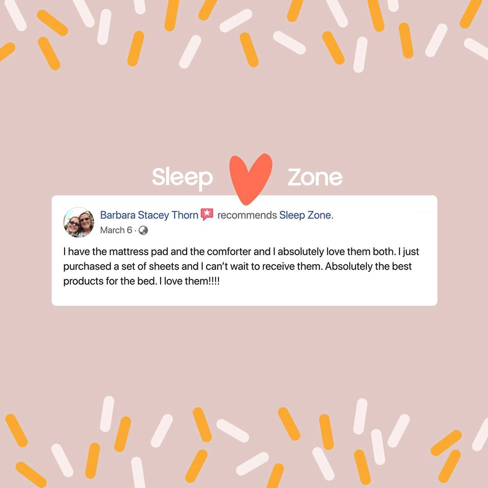 SleepZone,Bedding,SleepBetter,LetsDream