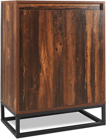 WLIVE Floor Storage Cabinet with Double Door