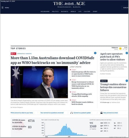 Australia's "Times": more than 1.13 million Australians download the new crown security application