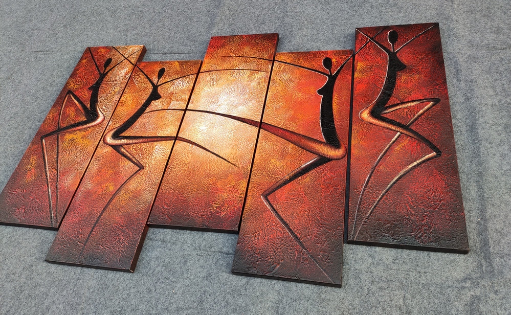 Huge Wall Art, Acrylic Painting on Canvas, Wall Art for Living Room, Hand Painted Canvas Painting