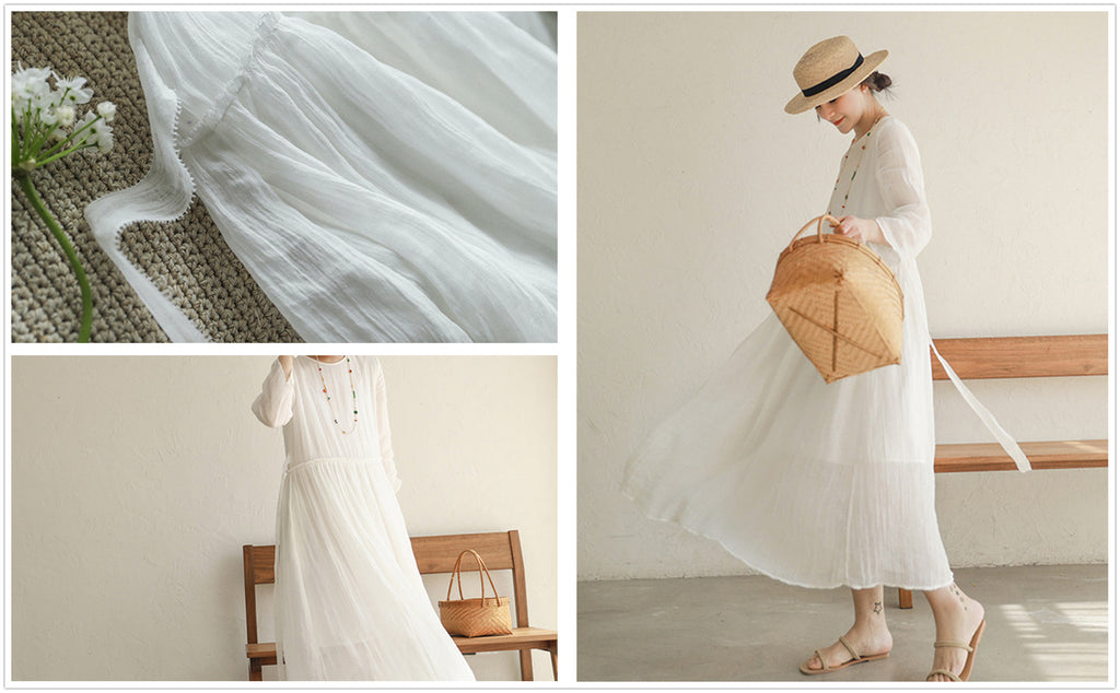 100支加捻细腻肌理苎麻