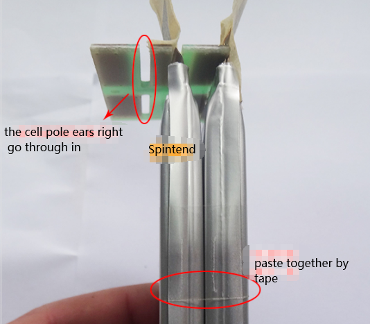 battery cell pole ears