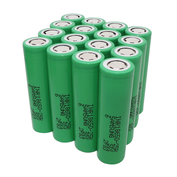 typical 18650 battery cell