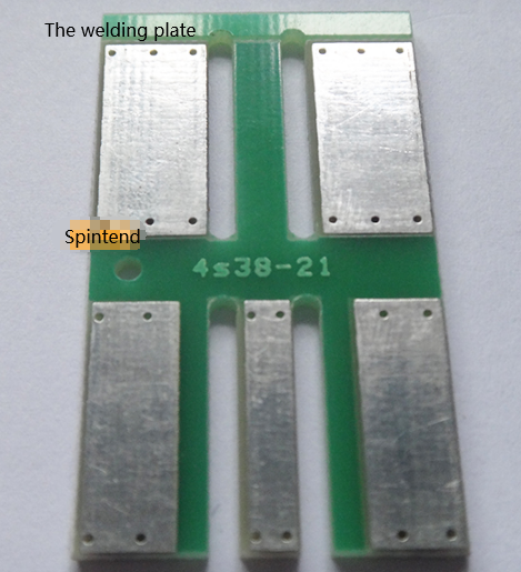 The welding plate for DIY 4S battery pack
