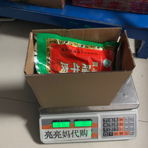 亮亮妈代购称重腊牛肉