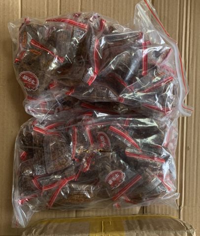 亮亮妈转运的散装牛头牌牛肉干