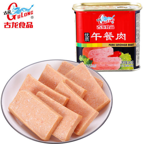 古龙优质午餐肉罐头UK