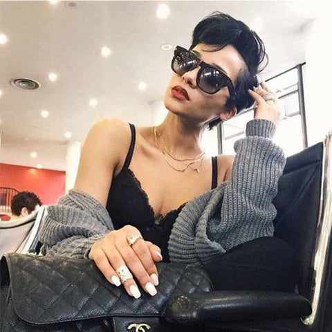 natural black pixie cut for african american