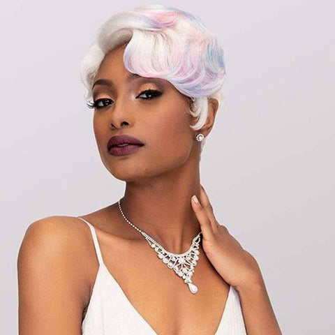 white pixie cut hair styles for black women