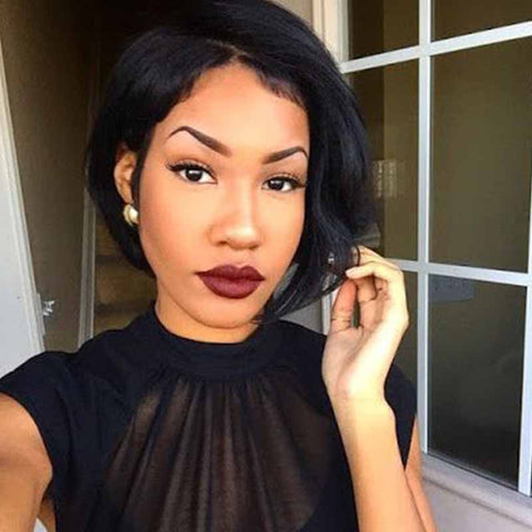 black pixie cut wave for black women