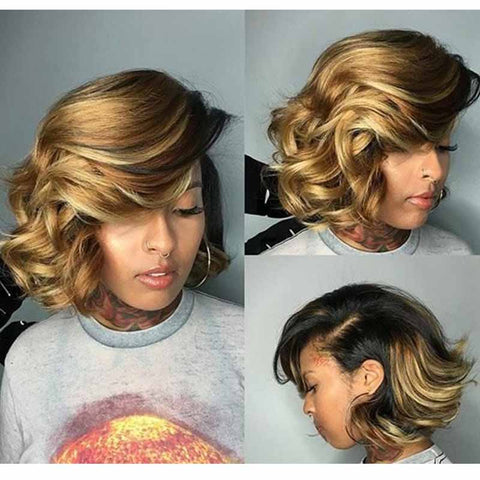 loose wave pixie cut for black women