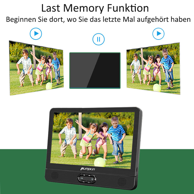 tragbarer dvd player für auto