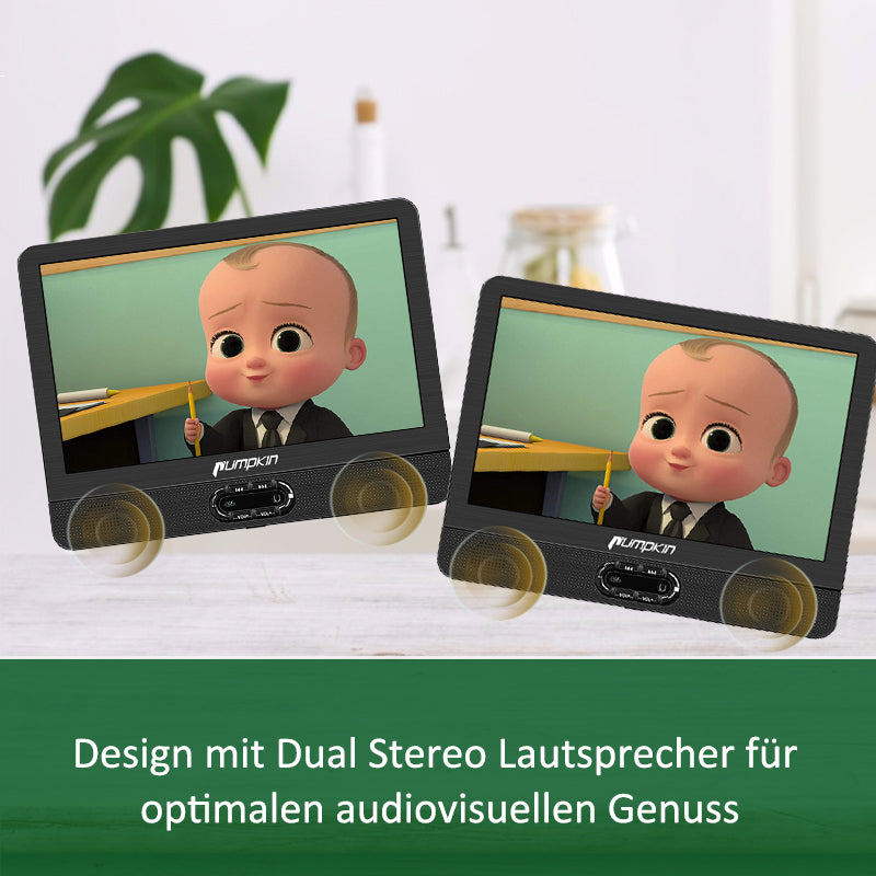 bildschirm in kopfstütze