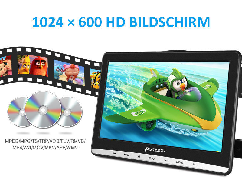 auto kinder dvd player mit halterung