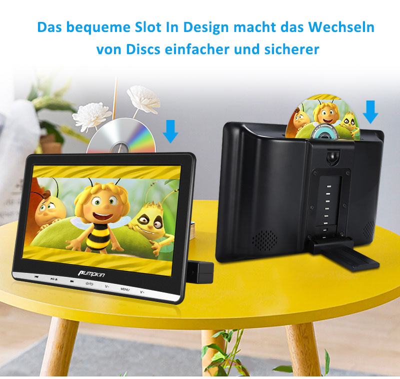 dual dvd player für allein oder zusammen