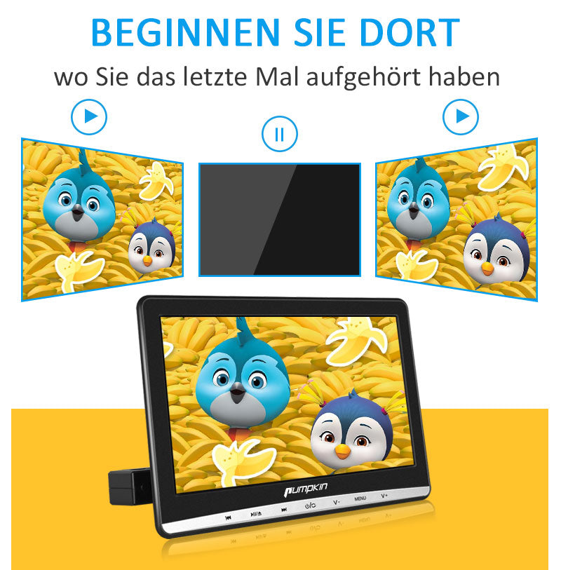 dvd player für auto kopfstütze