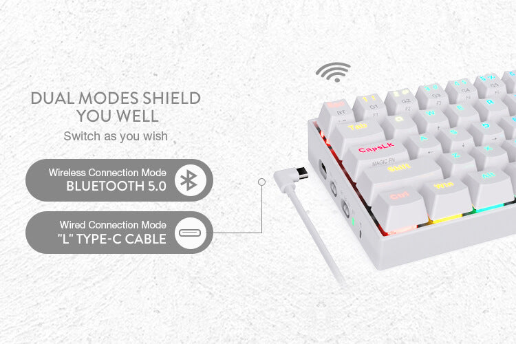 tri-mode gaming keyboard