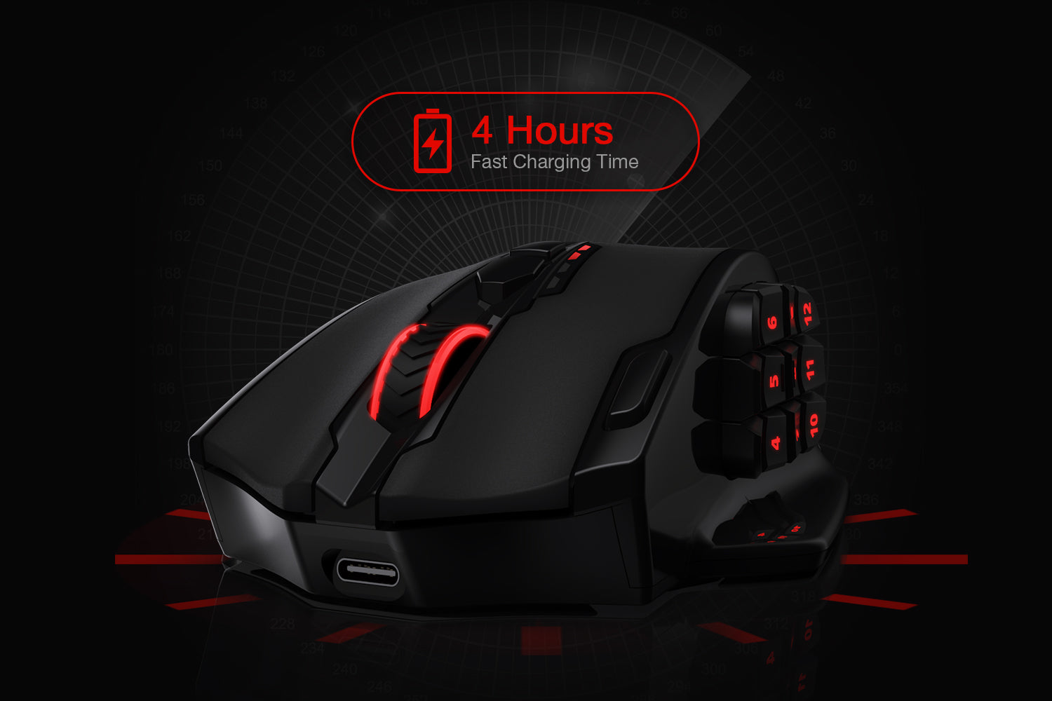 redragon m913 wireless mouse (Open-box)