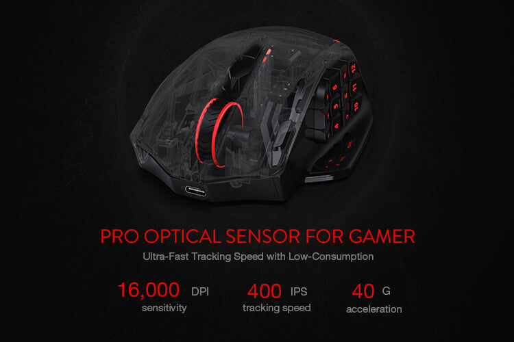 redragon m913 mmo mouse for fps (Open-box)