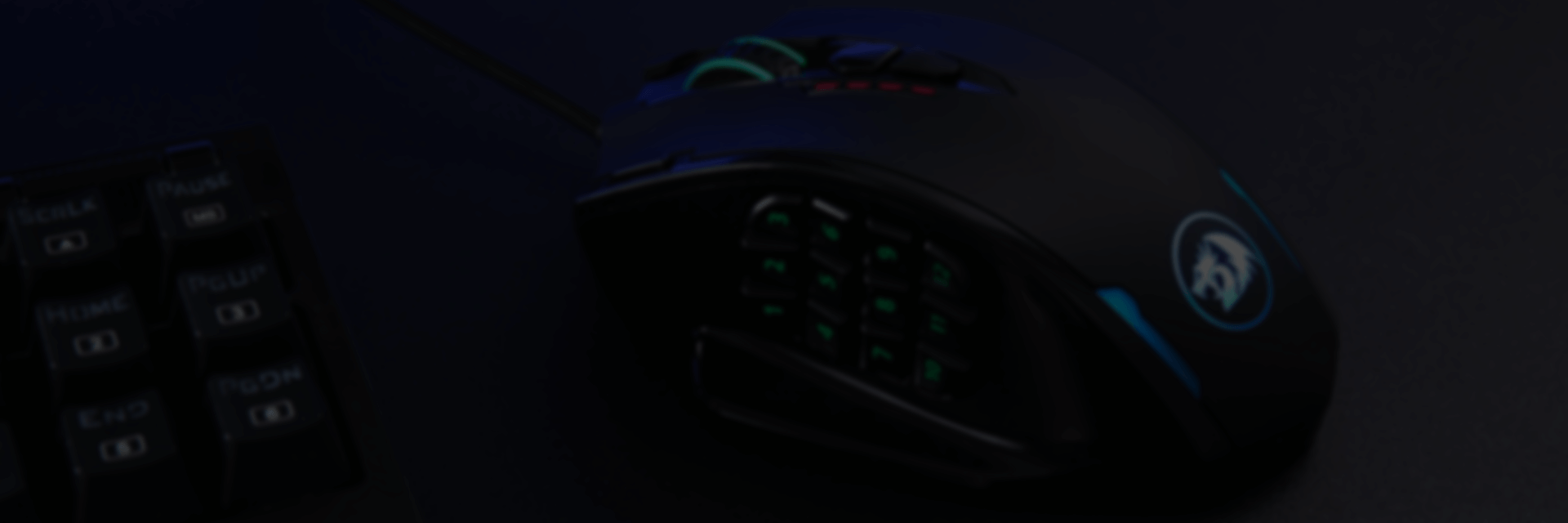 Redragon Impact M908 RGB MMO Laser Wired Gaming Mouse with 12,400DPI ...