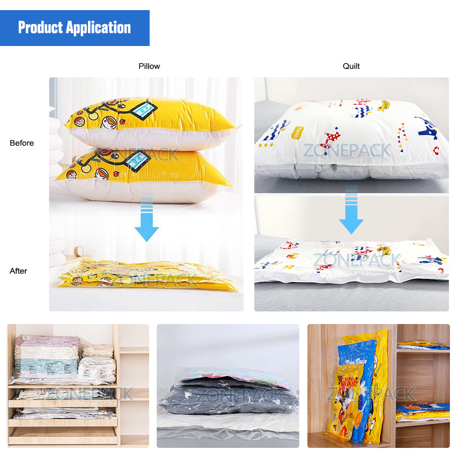 ZONEPACK ZS-XD600 Pouch Vacuum Heat Package Sealing Machine Manufacturers Semi Automatic Plastic Bags Packing Machine