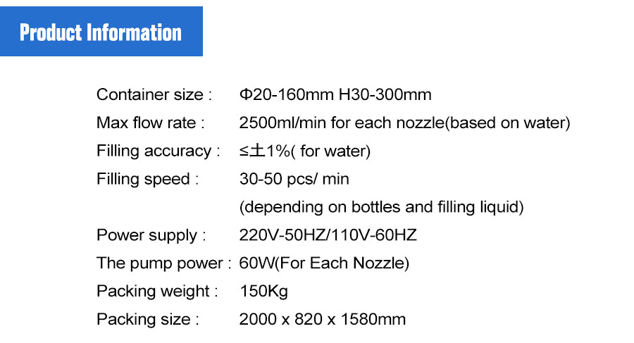 ZONEPACK Peristaltic Pump Filling Machine Aerosol Soda Beverage Wine Drink Perfume Bottle Water Automatic Packing Making Machines