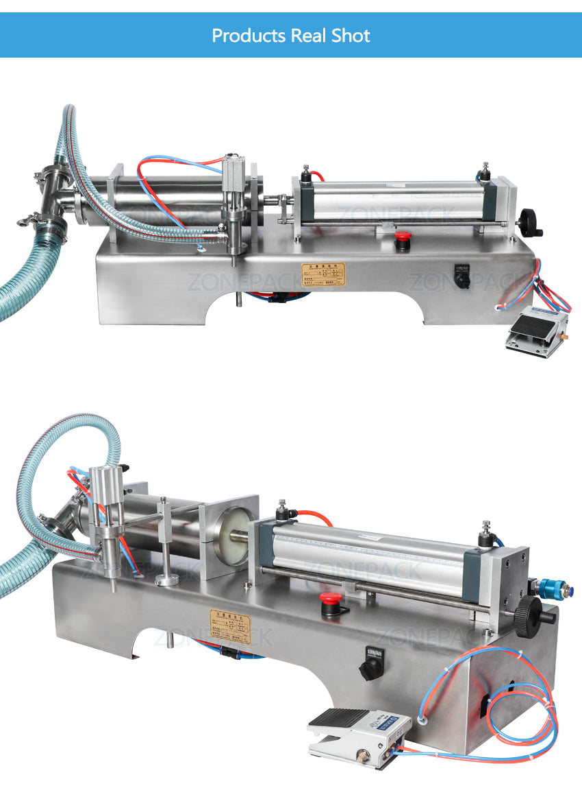 ZONEPACK Fully Pneumatic Disinfectant Sprays Alcohol Hand Sanitizer Gel Liquid Soap Bottle Dispenser Filling Machine