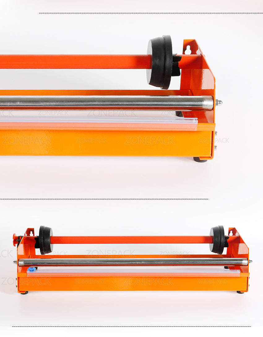 ZONEPACK Manual Stretch Film Wrapping Machine Dispenser Tools Pallet Packing Equipment Film Package Machinery