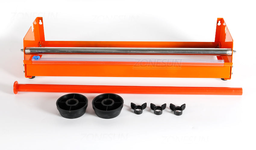 ZONEPACK Manual Stretch Film Wrapping Machine Dispenser Tools Pallet Packing Equipment Film Package Machinery