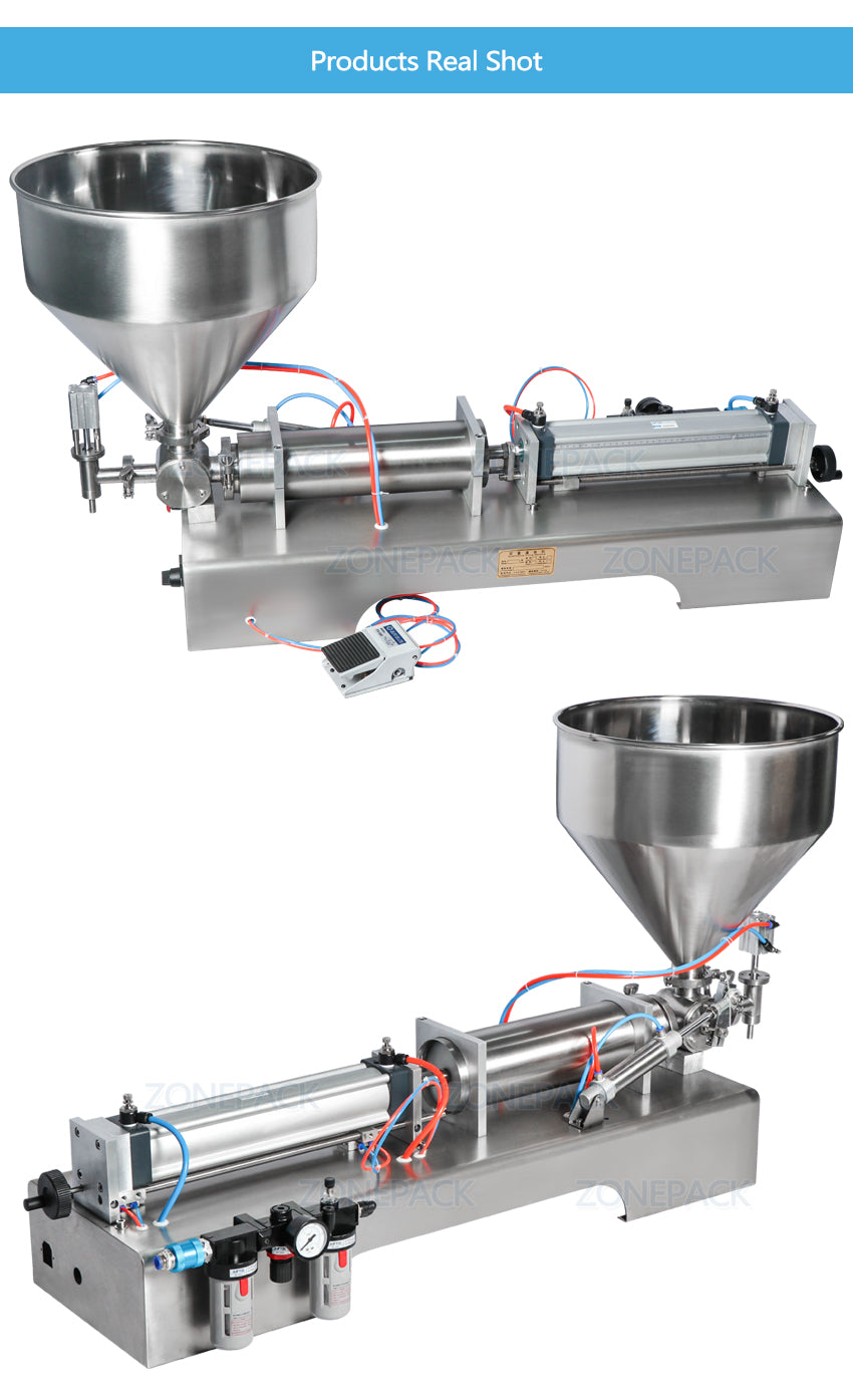 ZONEPACK Fully Pneumatic Disinfectant Sprays Alcohol Hand Sanitizer Clean Gel Liquid Soap Bottle Dispenser Filling Machine