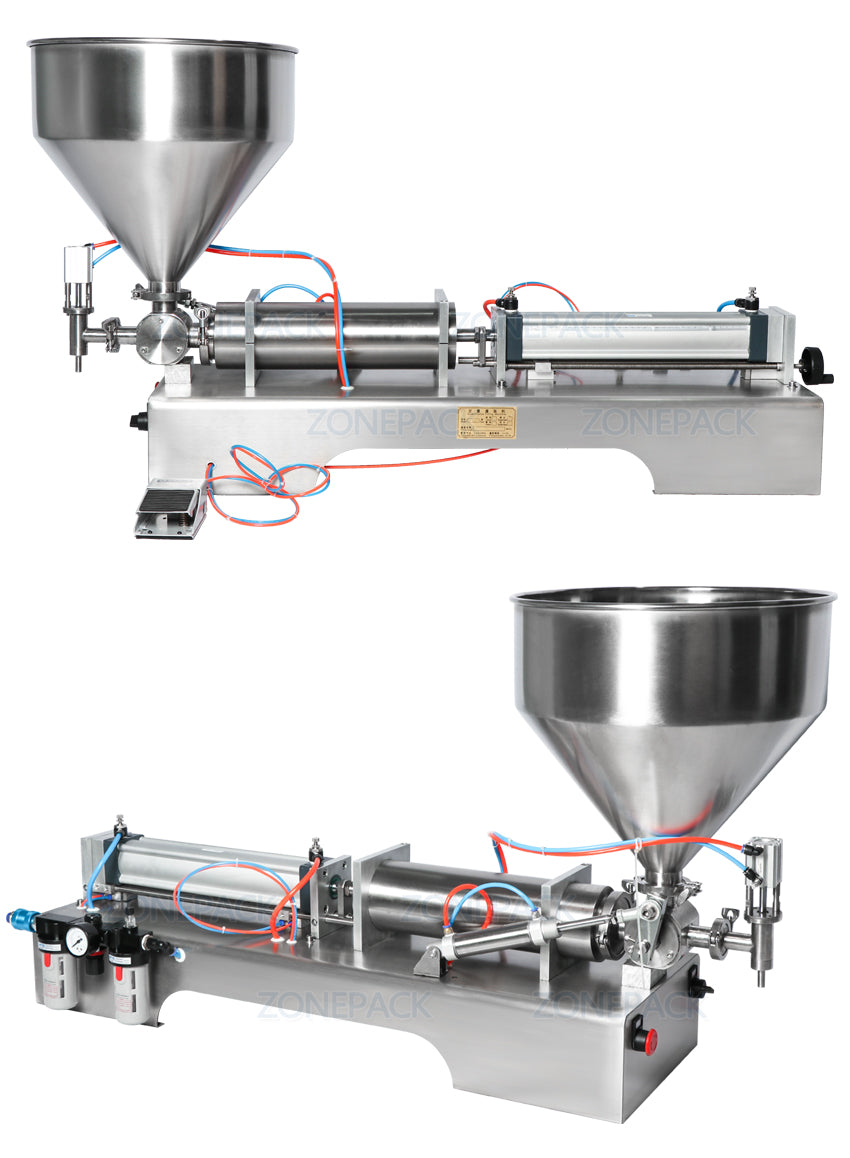 ZONEPACK полностью пневматические дезинфицирующие спреи спирт дезинфицирующее средство для рук чистый гель жидкое мыло диспенсер для бутылок разливочная машина