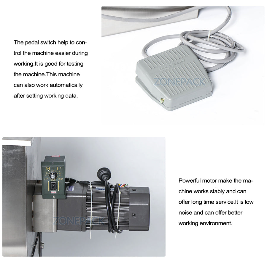 ZONEPACK Chili Soy Oyster Sauce Tabasco Quantitative Filler Machine Pneumatic Slurry Mixing Filling Machine ZS-GTU1