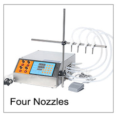 ZONESUN 5-3500ml ZS-GFK160 Digital Liquid Filling Machine