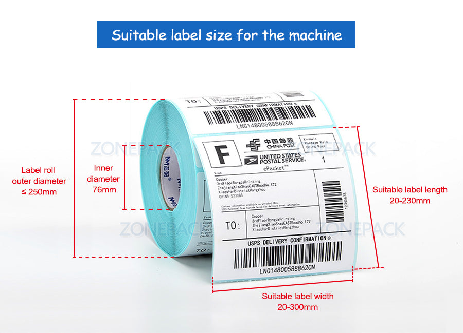 ZONESUN XL-T801 Semi-automatic  Round Bottle Labeling Machine