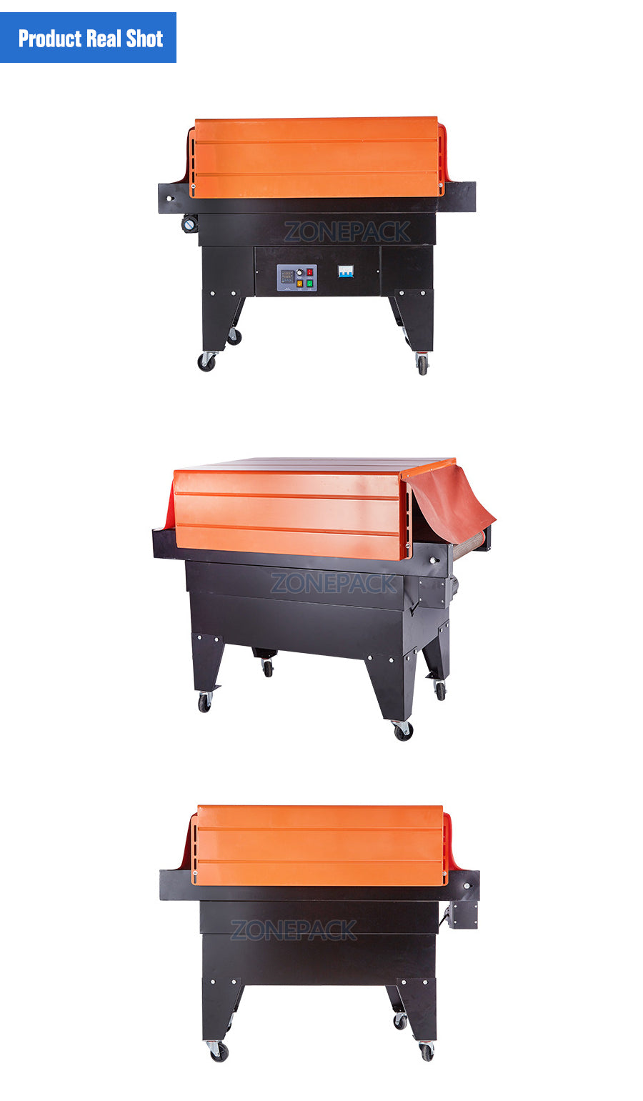 ZONESUN Heat Sealing Package Machine Automatic Shrink Wrapping Machine Plastic Packing Machine