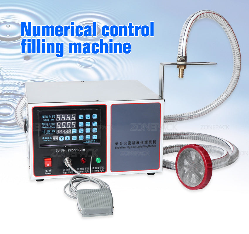 ZONESUN Automatic Filling Machine Laundry Detergent Shampoo Oil Juice Water milk Liquid Bottle Filling Machine ZS-GFK17C