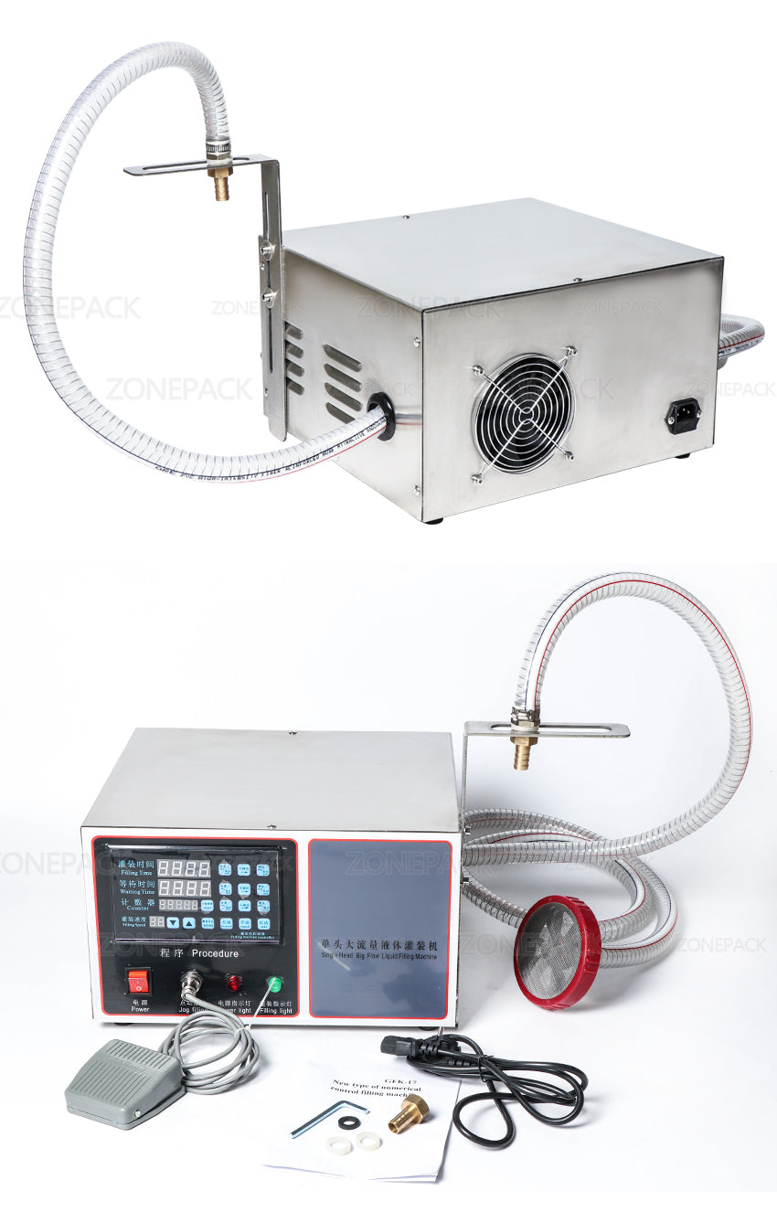 ZONESUN Automatic Filling Machine Laundry Detergent Shampoo Oil Juice Water milk Liquid Bottle Filling Machine ZS-GFK17C