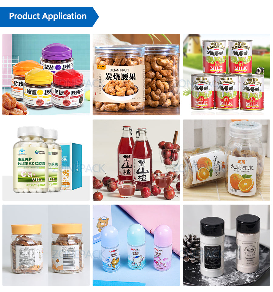 ZOENSUN TB-80 Desktop Pneumatic Semi Automatic Round Bottle Labeling Machines