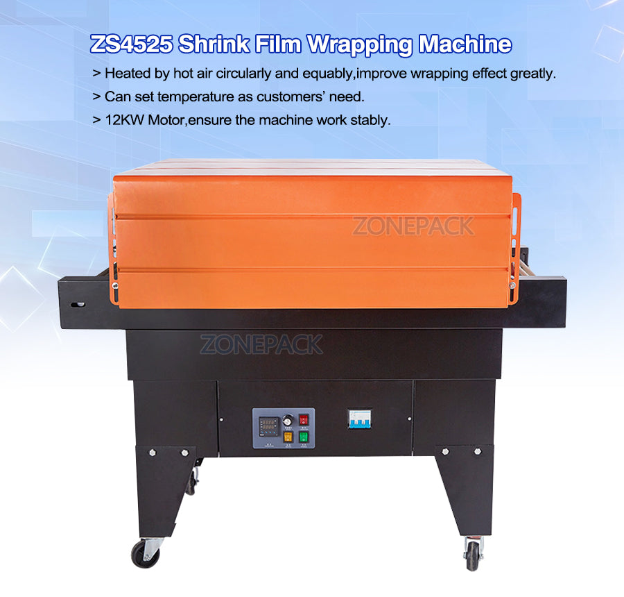 ZONESUN Heat Sealing Package Machine Automatic Shrink Wrapping Machine Plastic Packing Machine