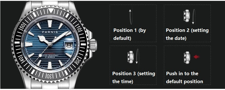 how to change the date on a watch