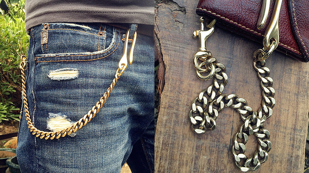 Wallet Chain for Bikers Wallet Chain, Round Chain, Biker Chain for Wallet,  Chain, Mens Wallet Chain, Handmade Chain Wallet 