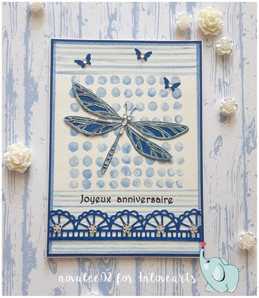Wave Fan Shaped Border Dies Inlovearts Wave Fan Shaped Border Dies Inlovearts